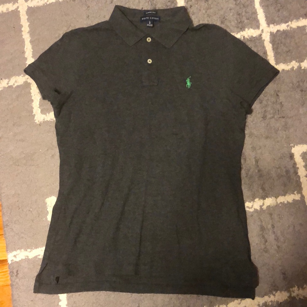 Ralph Lauren women Grey polo L/G